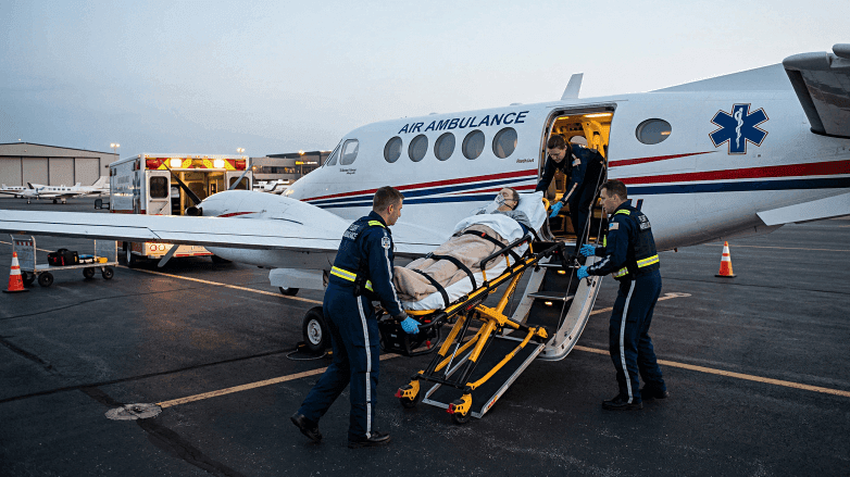 medical airplane
